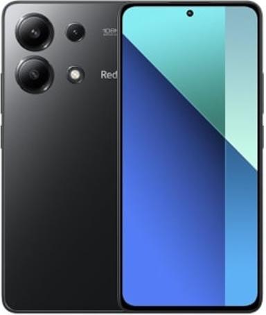 Smartphone Xiaomi Redmi Note 13 6GB+128GB Powerful Snapdragon® performance 120Hz FHD+ AMOLED display 33W fast charging with 5000mAh battery (Black) - Ekonomia