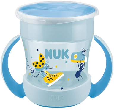 NUK Copo Mini Magic Cup 360º Com Alça Evolution 160Ml– Neutral Branco - Ekonomia