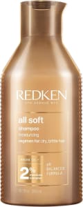 Redken Shampoo All Soft | Para Cabelos Secos e Quebradiços ​​| Proporciona Maciez Intensa e Brilho | Com Óleo de Argan | 300ml - Ekonomia