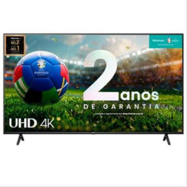 Smart TV Hisense UHD 4K DLED 70" Polegadas 70A6KHSV com Sleep Timer, Entrada HDMI e Wi-Fi - Ekonomia