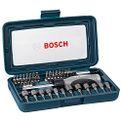(PRIME)Kit de Pontas e Soquetes para parafusar Bosch com 46 peças - Ekonomia