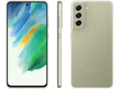Smartphone Samsung Galaxy S21 FE 128GB Verde 5G - 6GB RAM Tela 6,4” Câm. Tripla + Selfie 32MP - Ekonomia