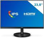 Monitor Philips 23,8 IPS 75hz Bordas Ultrafinas 221V8A - Ekonomia