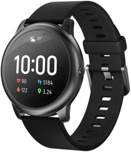 Smartwatch Haylou LS05 Solar, Bluetooth 5.0, IP68, Tela 1.28" HD - 2020 (Preto) - Ekonomia