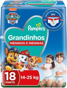 Fralda Pampers Grandinhos 14-25 Kg - 18 fraldas - Ekonomia