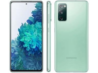 Smartphone Samsung Galaxy S20 FE 128GB Cloud Mint - 4G 6GB RAM Tela 6,5” Câm. Tripla + Selfie 32MP - Ekonomia