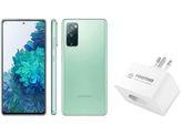 Smartphone Samsung Galaxy S20 FE 128GB Cloud Mint - 6GB RAM + Tomada Inteligente 16A Positivo - Ekonomia