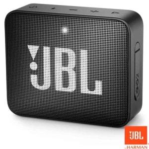 Caixa Bluetooth JBL GO2 Preta com Potência de 3 W - JBL - Ekonomia