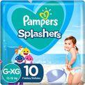 Fraldas Pampers Splashers Baby Shark - Tamanhos P-M-G-XG - Ekonomia