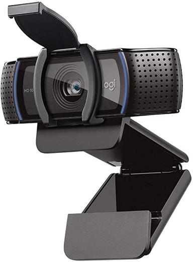 Webcam Full HD Logitech C920s com Microfone e Proteção de Privacidade para Gravações em 1080p Widescreen, Compatível com Logitech Capture - Ekonomia