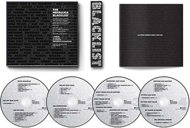 Box Metallica - The Metallica Blacklist 4 CDs - Ekonomia