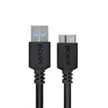 CABO PARA HD EXTERNO USB A 3.0 USB B 3.0 (10 PINOS)- PCYES - 3 Metros - Ekonomia