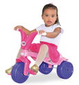 Triciclo Xalingo Pink Pantera Com Adesivos - Rosa - Ekonomia