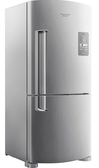 Geladeira / Refrigerador Brastemp Inverse Frost Free 2 Portas BRE80 573 Litros Evox - Ekonomia