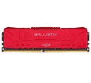 Memória Crucial Ballistix, 8GB, 3200MHz, DDR4, CL16, Vermelha - BL8G32C16U4R - Ekonomia