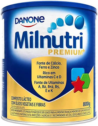 Composto Lácteo Milnutri Premium Danone Nutricia 800g - Ekonomia