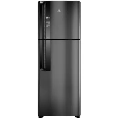 Geladeira/Refrigerador Electrolux Inverter Frost Free IF56B 474L Top Freezer Black - 220V - Ekonomia
